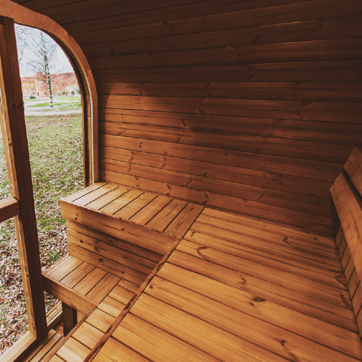 Mande MW16 ThermoWood Outdoor Sauna