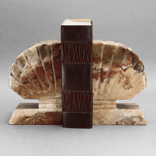Onyx Shell Bookend (8 Inches) Gemstone Home Decor