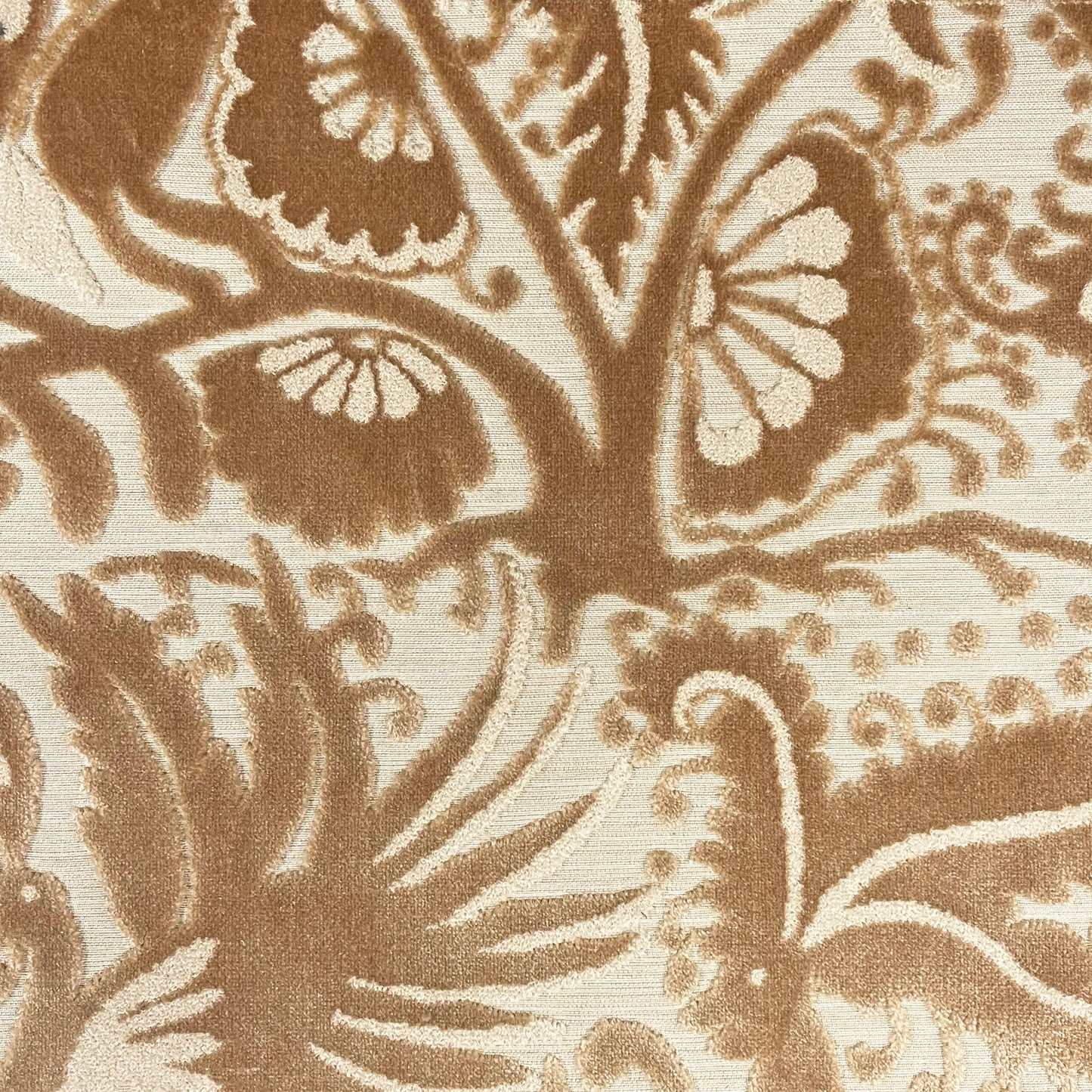 OTOMI - MEXICAN OTOMI PATTERN CUT VELVET UPHOLSTERY FABRIC BY THE YARD