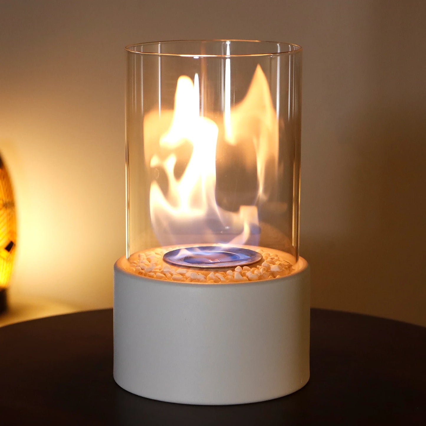 10.5" H Tabletop Fire Bowl Pot Fireplace