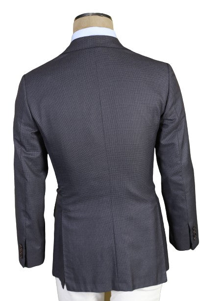 Kiton Micro Houndstooth Wool Sport Jacket