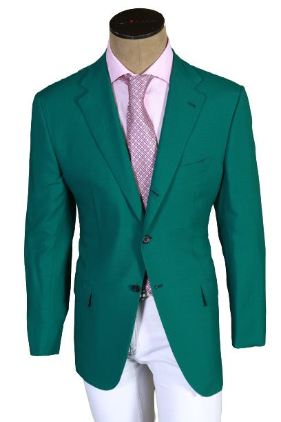 Kiton Solid Cashmere-Silk Sport Jacket