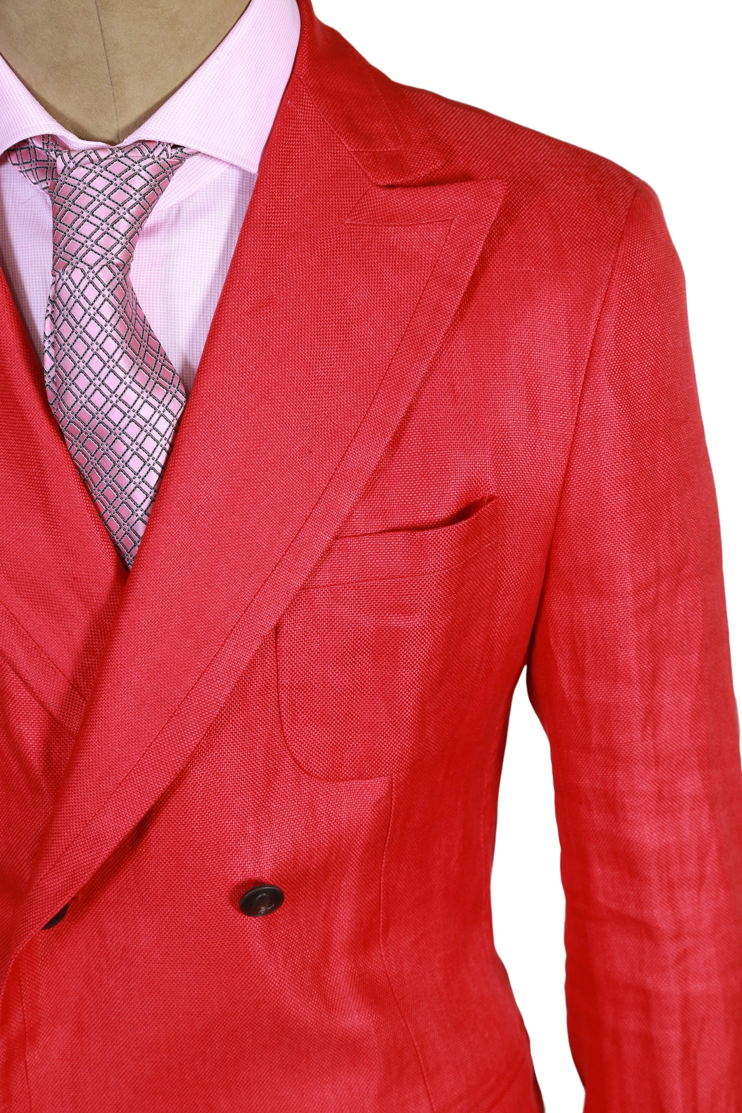 Brioni Linen Double Breasted Sport Jacket