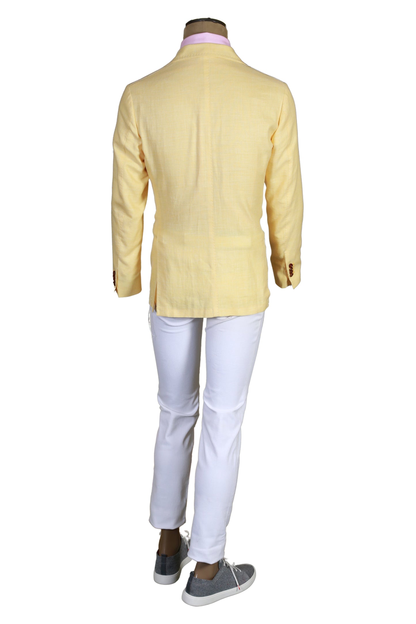 Sartorio Solid Silk-Linen-Wool Sport Jacket