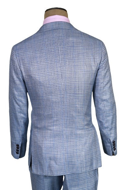 Sartorio Plaid Viscose Suit