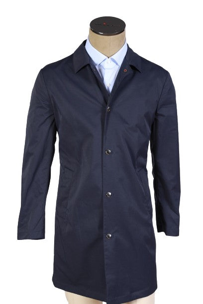 Kired by Kiton Solid Nylon Raincoat