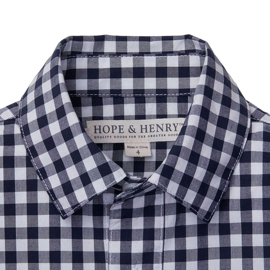 Organic Poplin Button Down Shirt