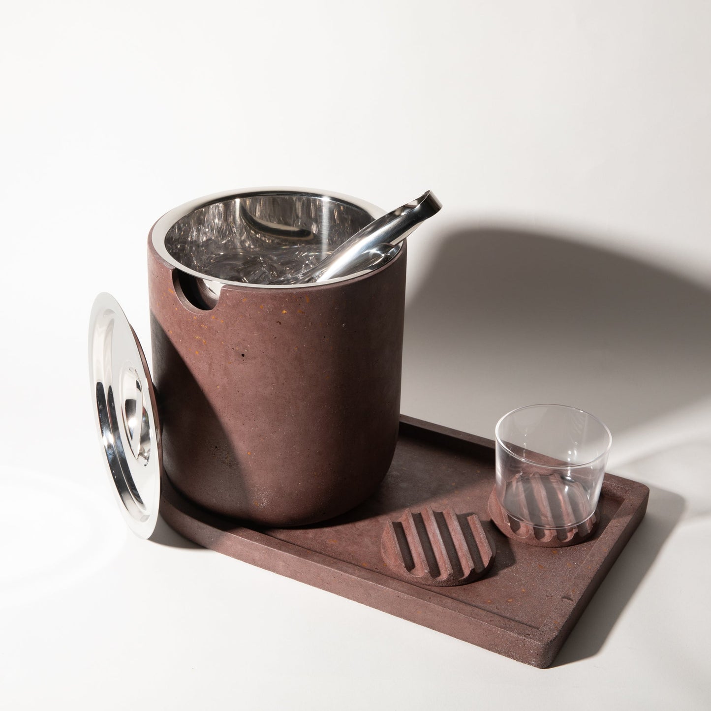 Ice Bucket | Sumac Terrazzo