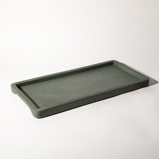 Decorative Tray | Dark Green Terrazzo