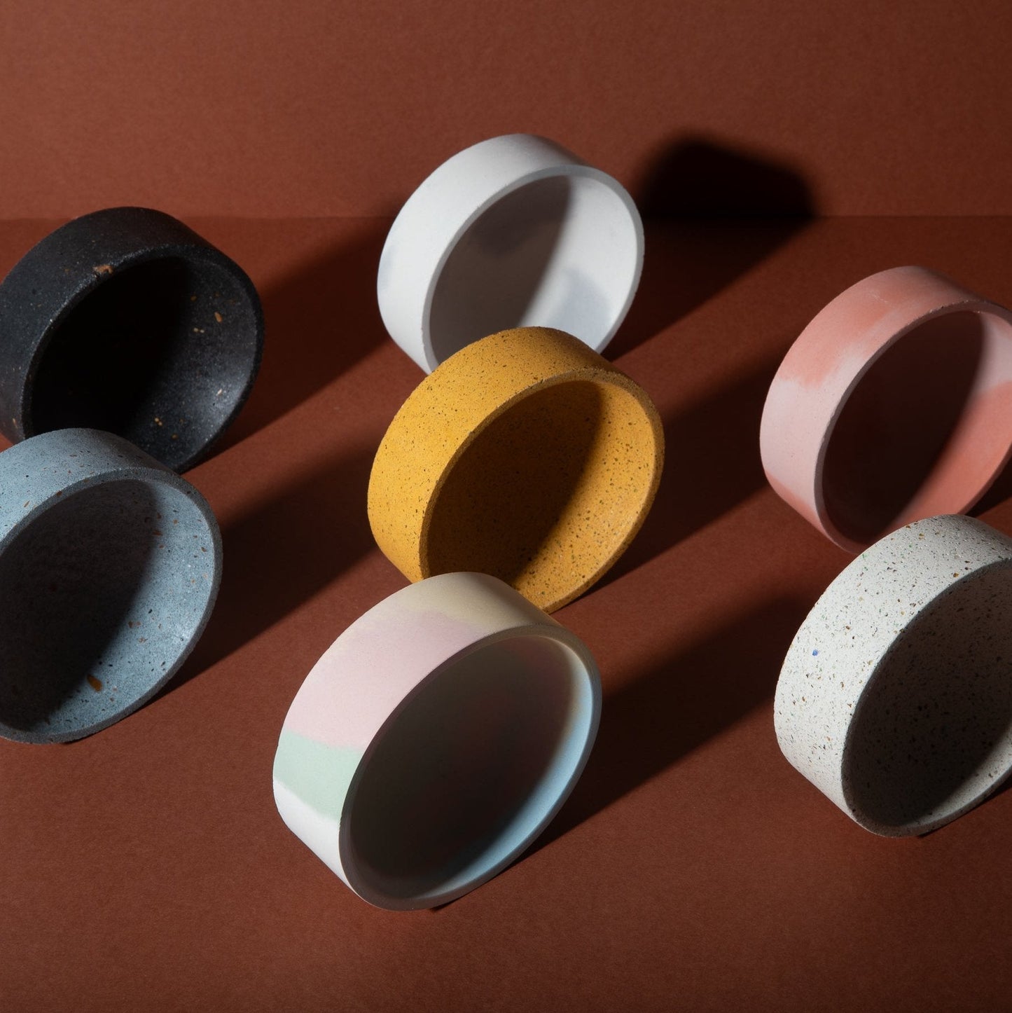 4" Catch-All | Grey & White