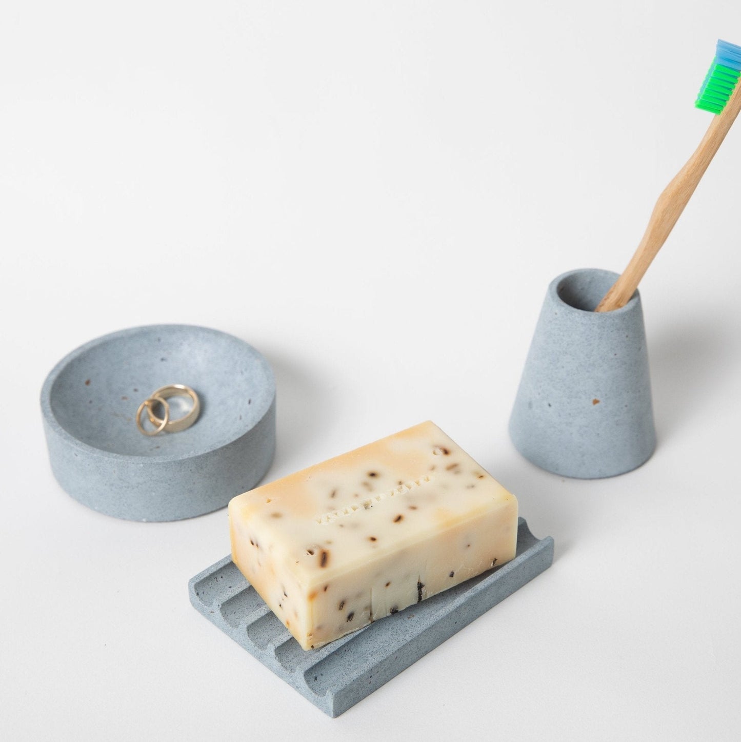 4" Catch-All | Light Blue Terrazzo