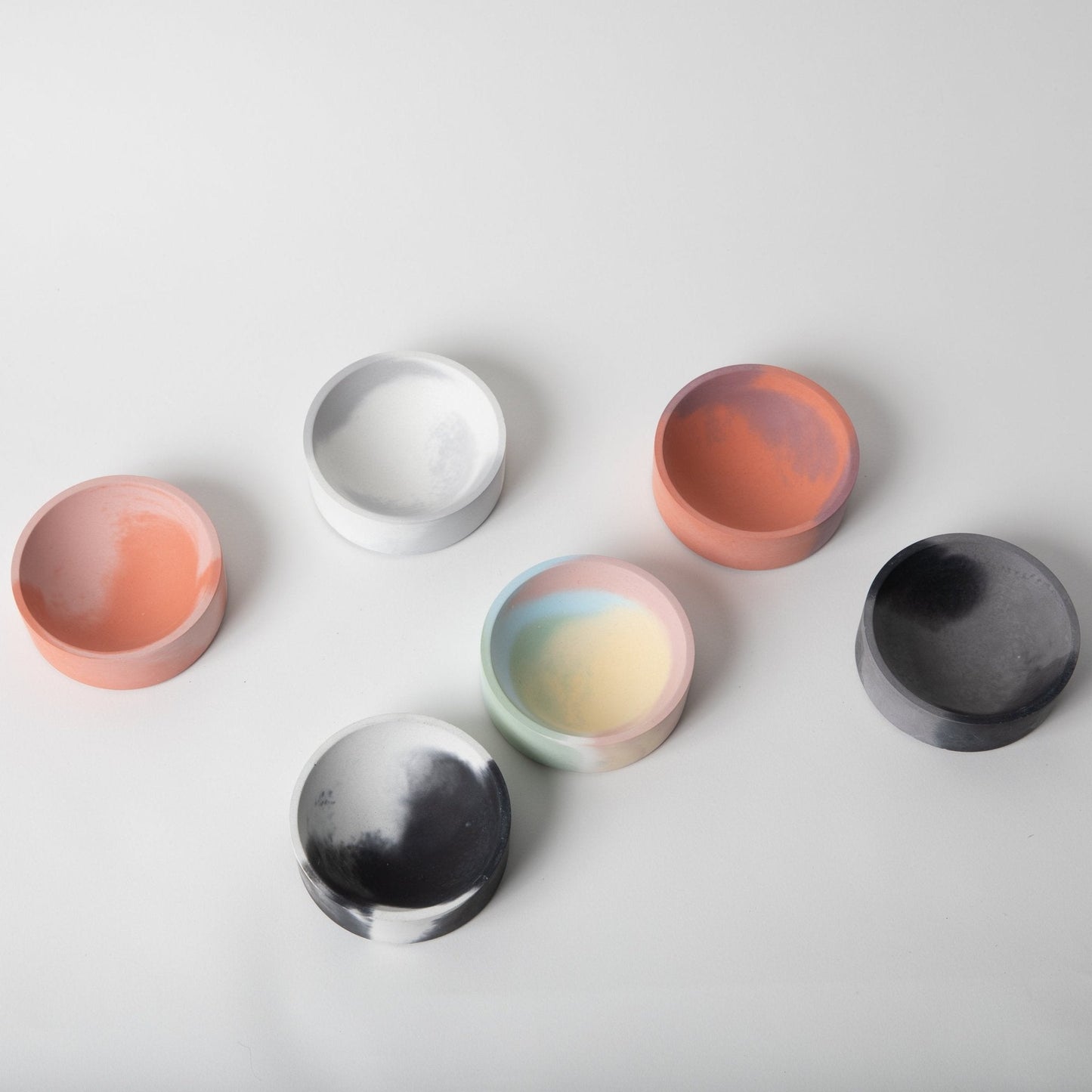 4" Catch-All | Grey & White