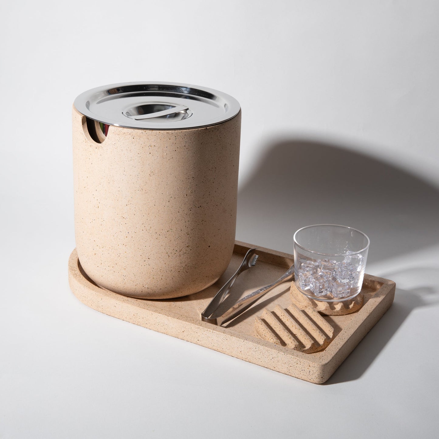 Ice Bucket | Peach Terrazzo
