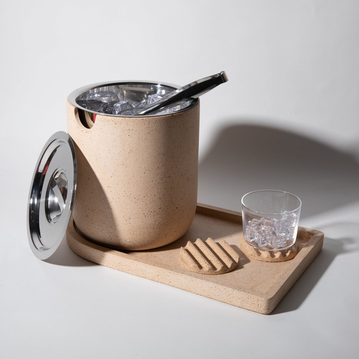 Ice Bucket | Peach Terrazzo