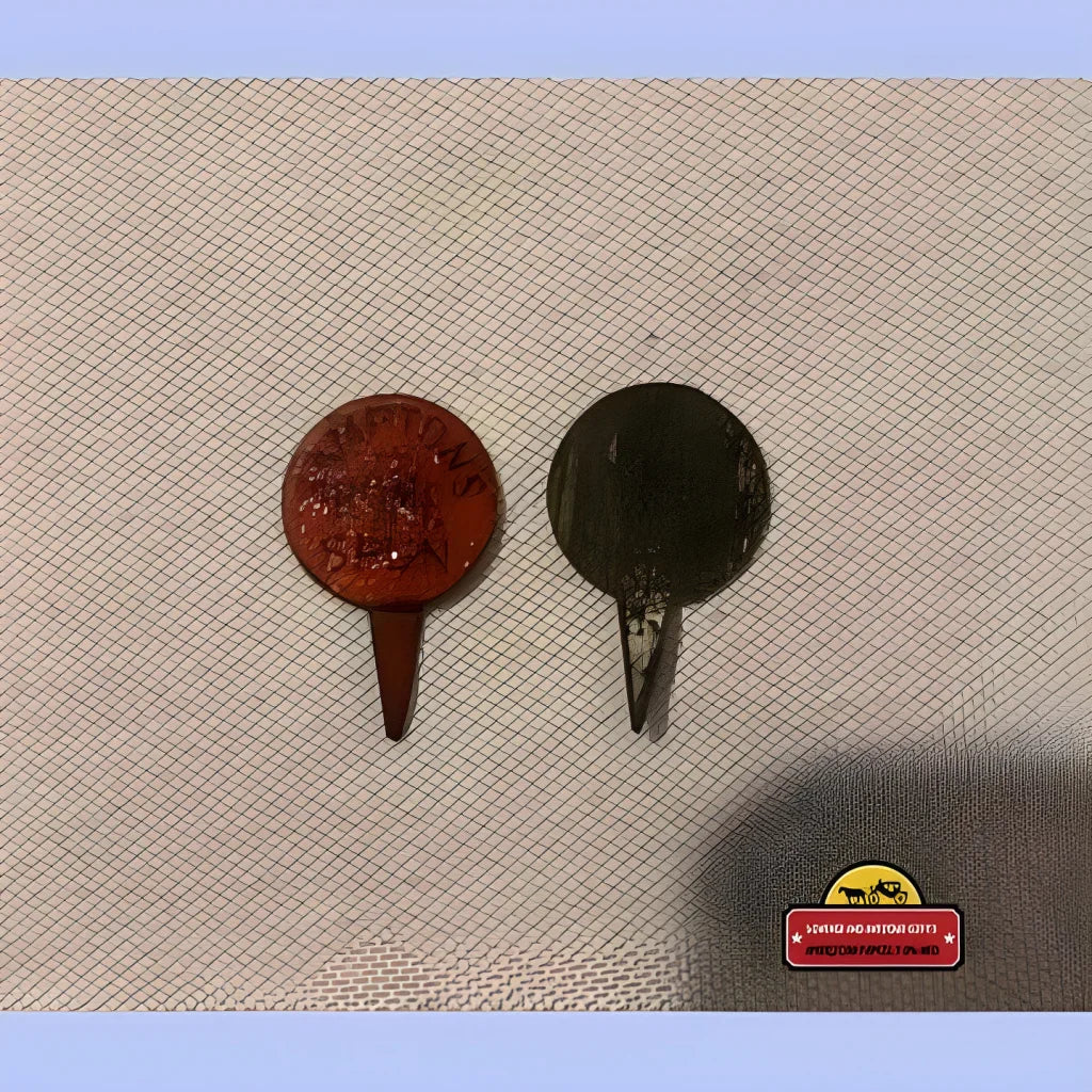 Rare Antique Hampton Home Spun Tin Tobacco Tag Unearthed