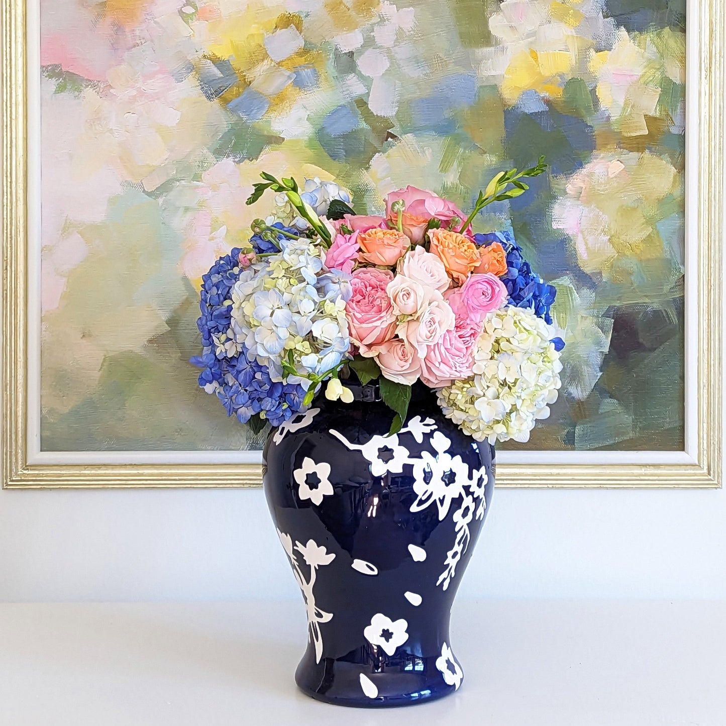 Sakura Ginger Jars in Blush