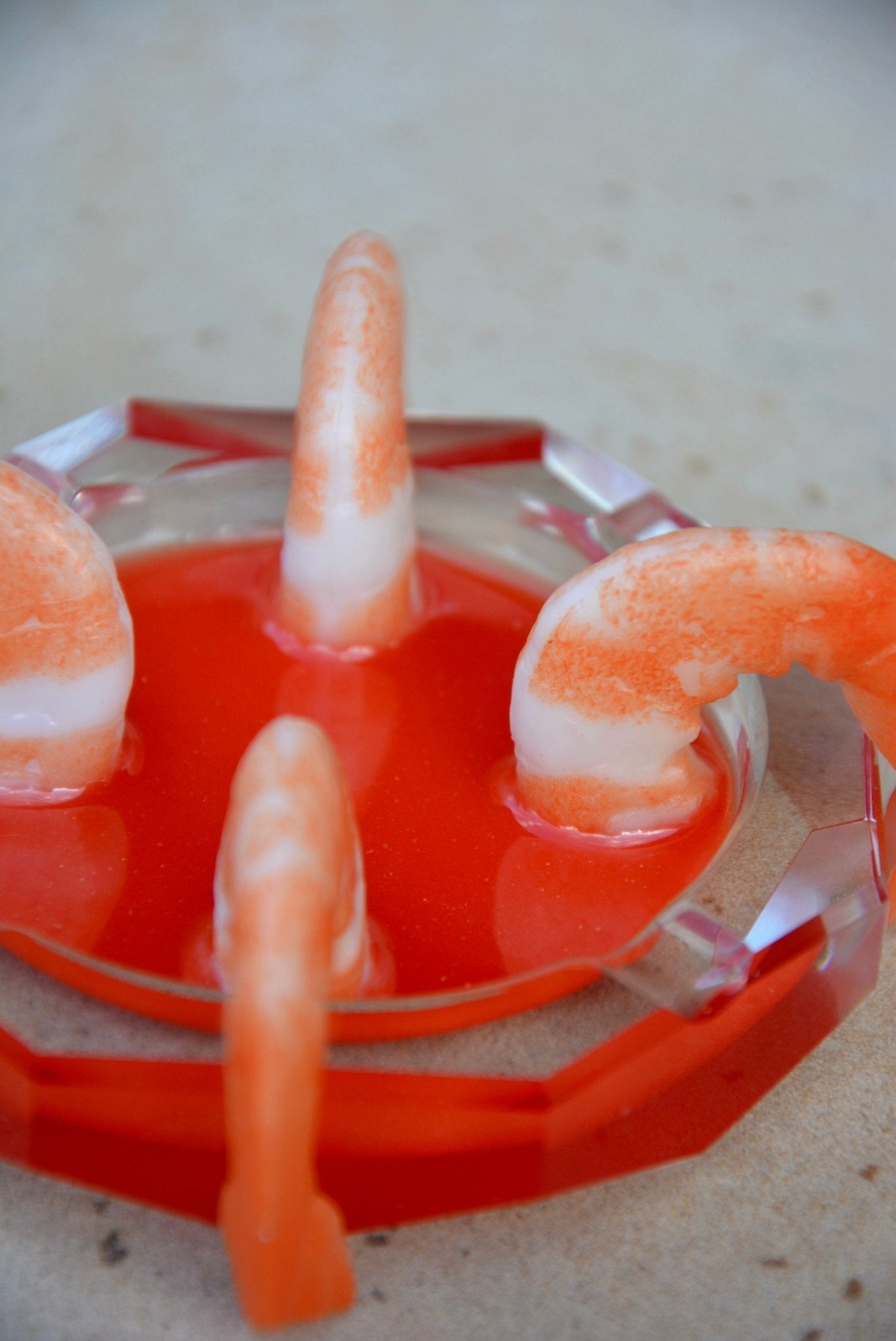 SHRIMP COCKTAIL ASHTRAY