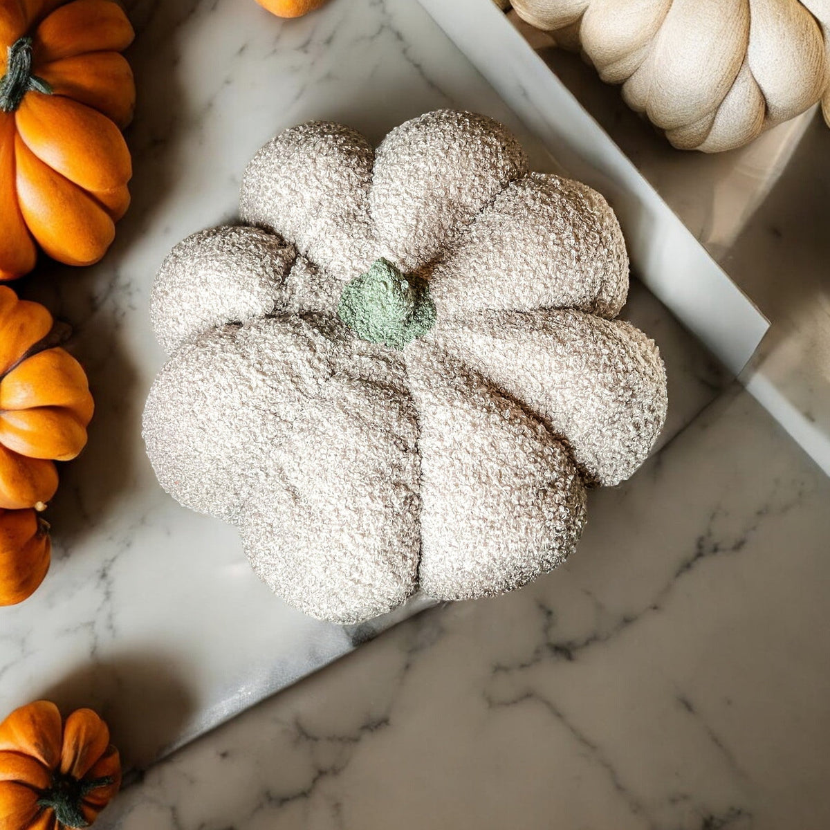 Blair Plush Velvet Pumpkin