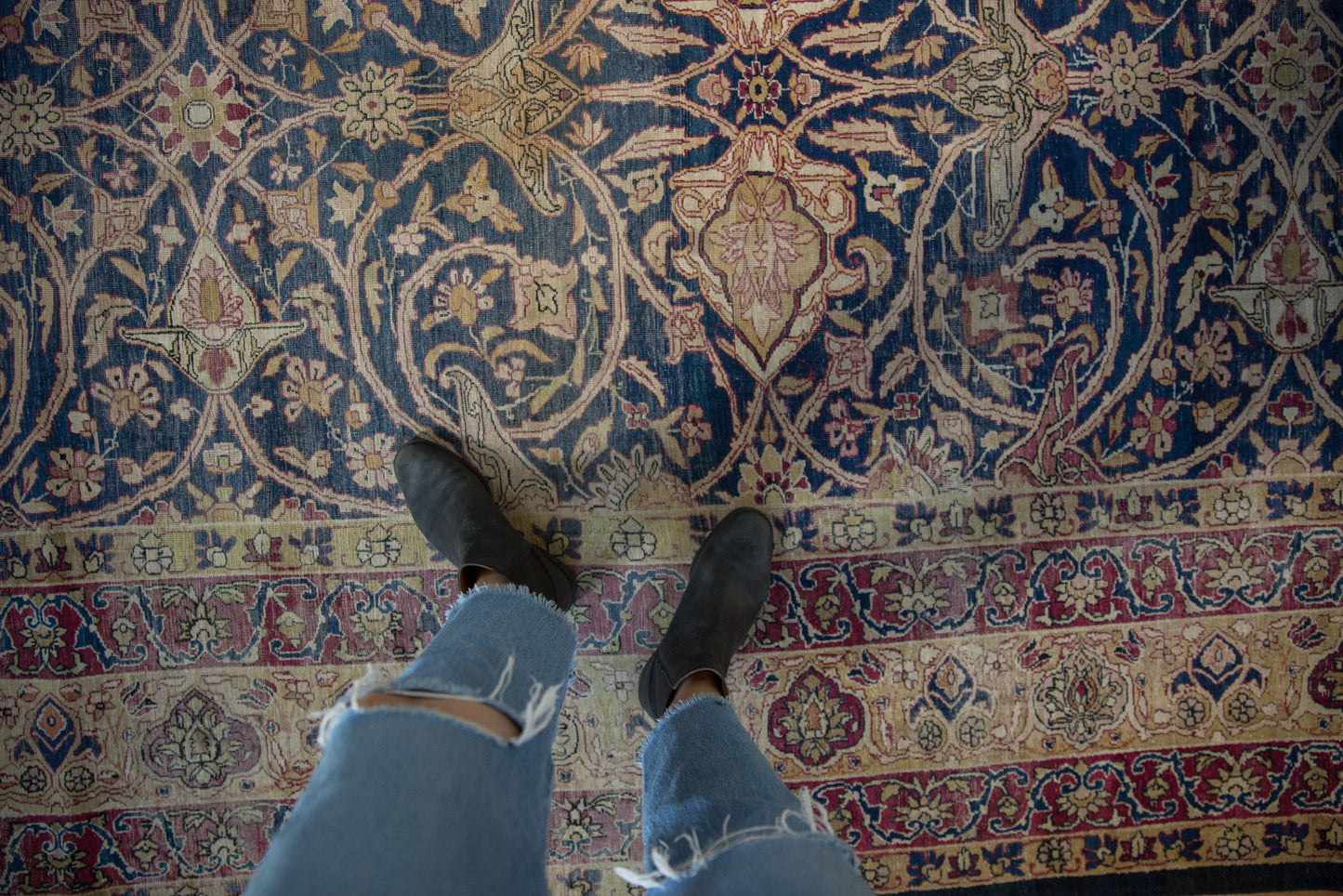 10x15 Antique Kerman Carpet