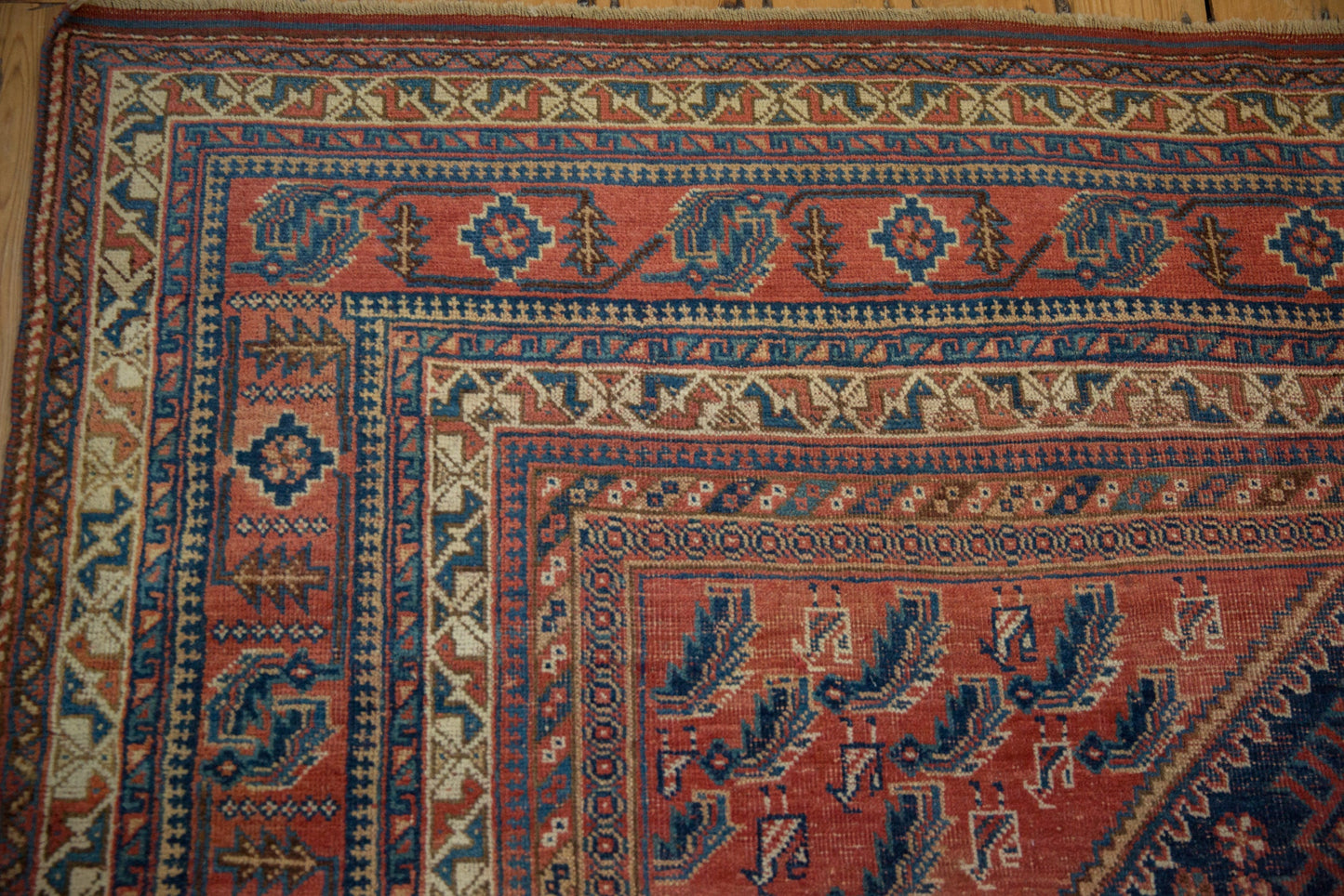 RESERVED 7.5x16 Vintage Afshar Carpet Runner