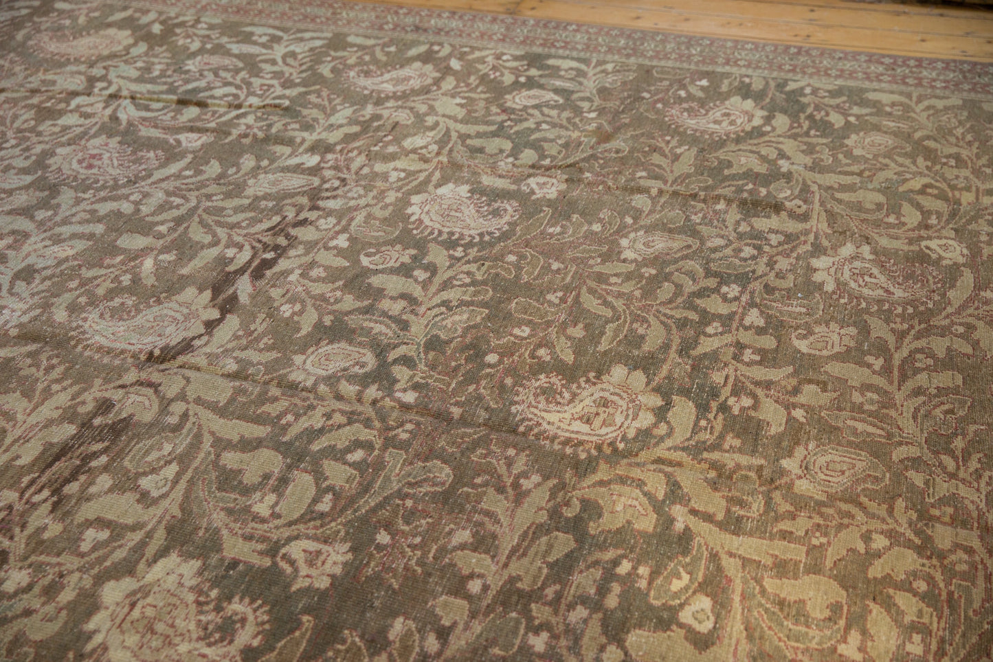12x15 Vintage Distressed Malayer Carpet