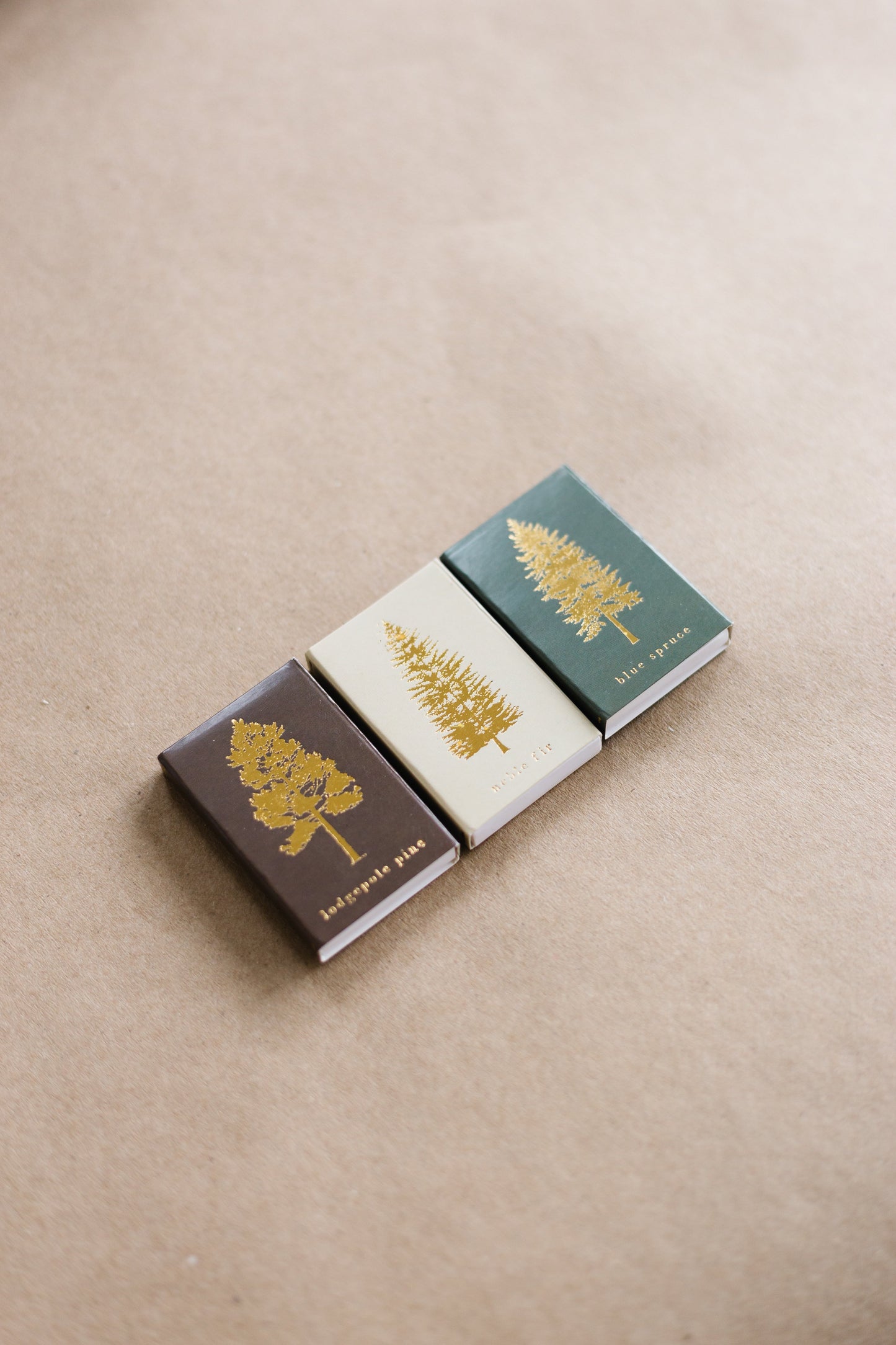 Blue Spruce Tree Matchbox