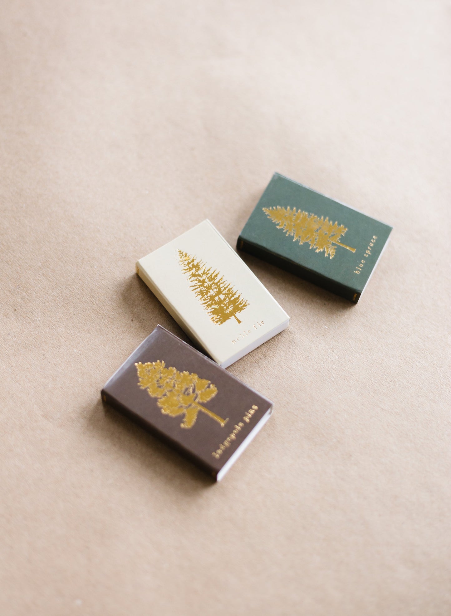 Lodgepole Pine Tree Matchbox