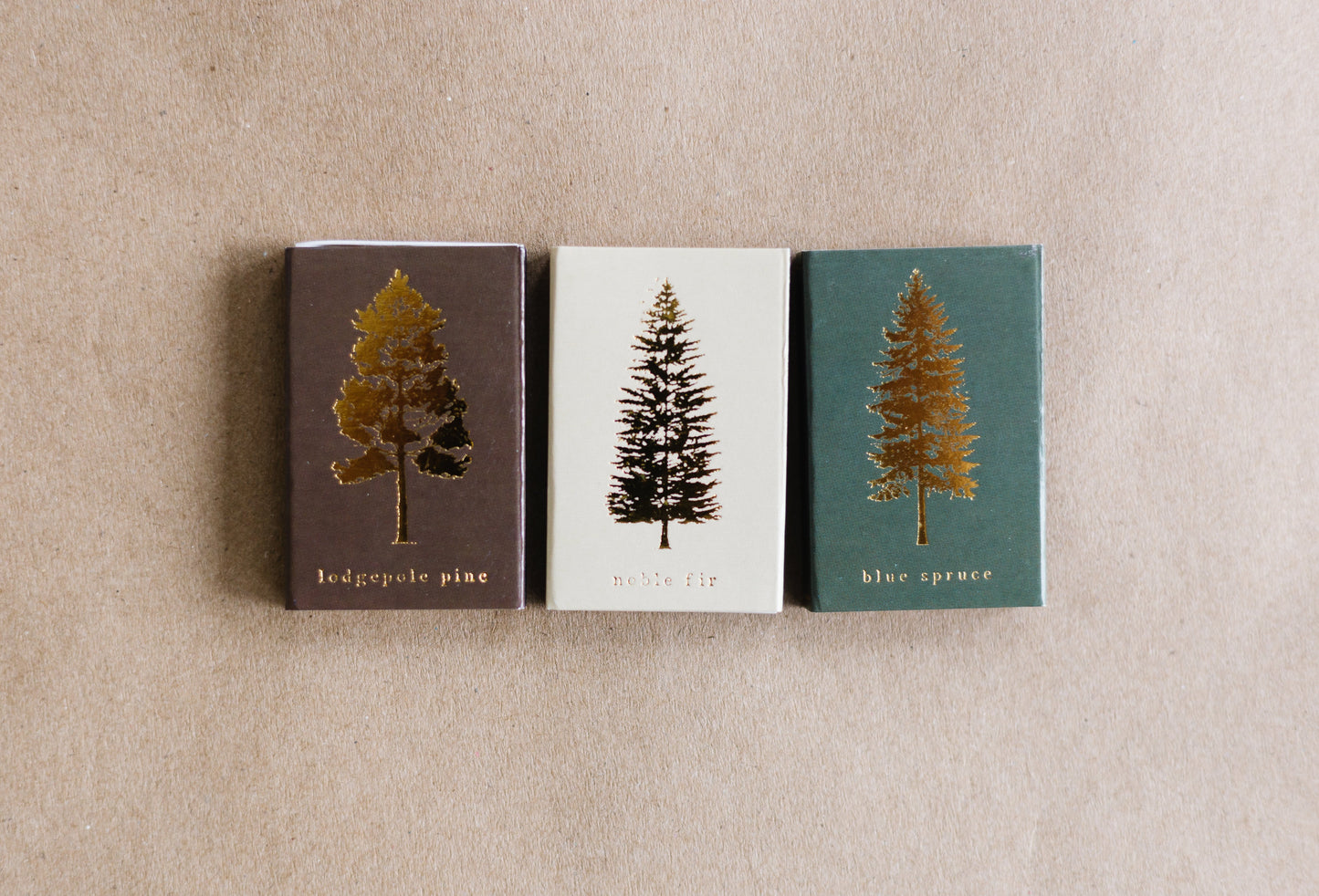 Lodgepole Pine Tree Matchbox