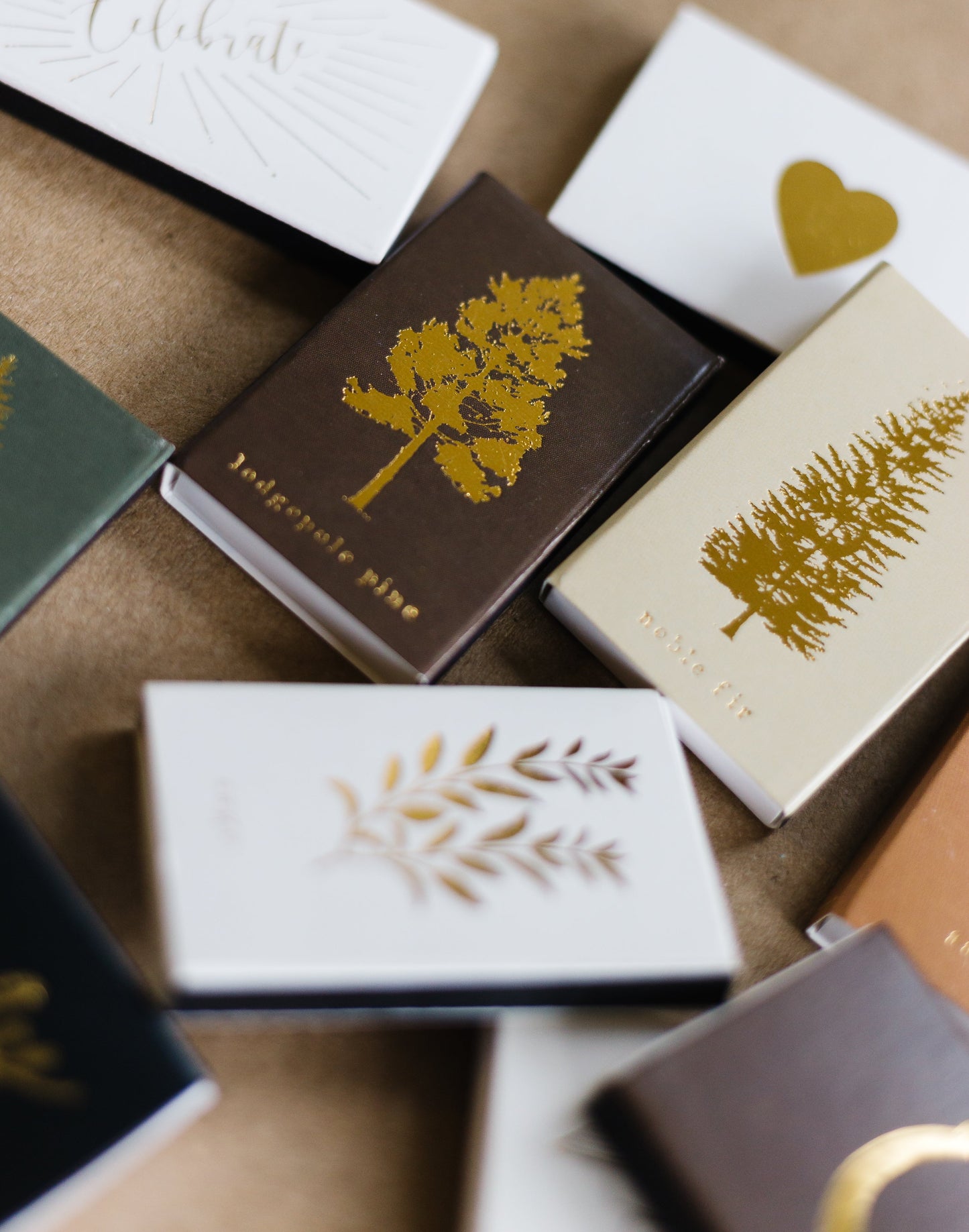Lodgepole Pine Tree Matchbox
