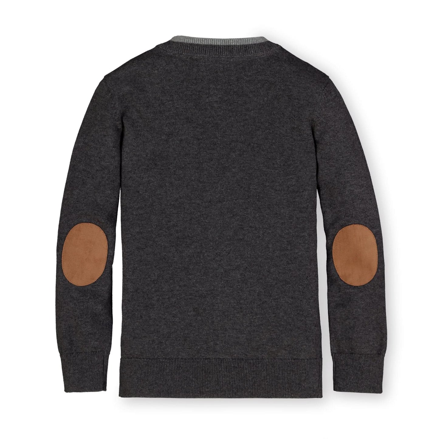 Organic Tipped Cardigan with Elbow Patches - Baby