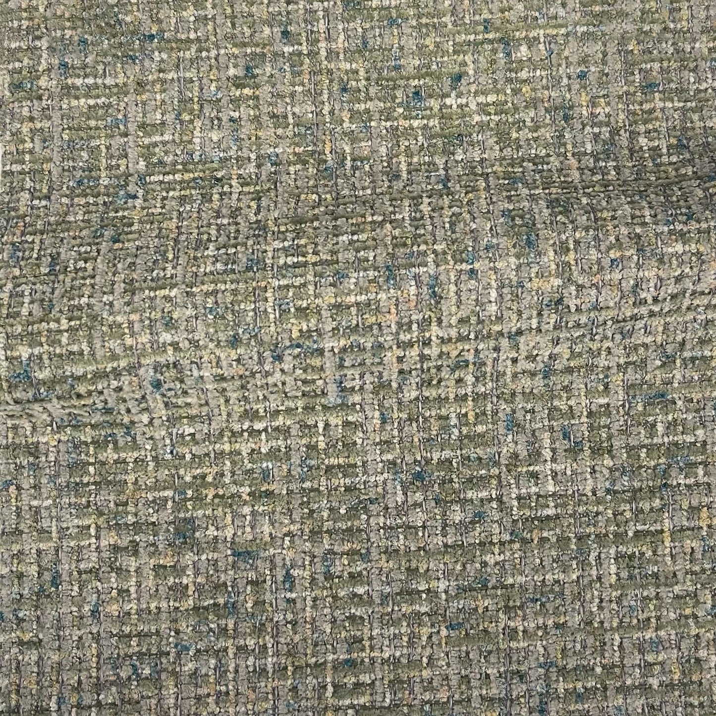 DEVON - BOUCLE YARN CHENILLE UPHOLSTERY FABRIC BY THE YARD