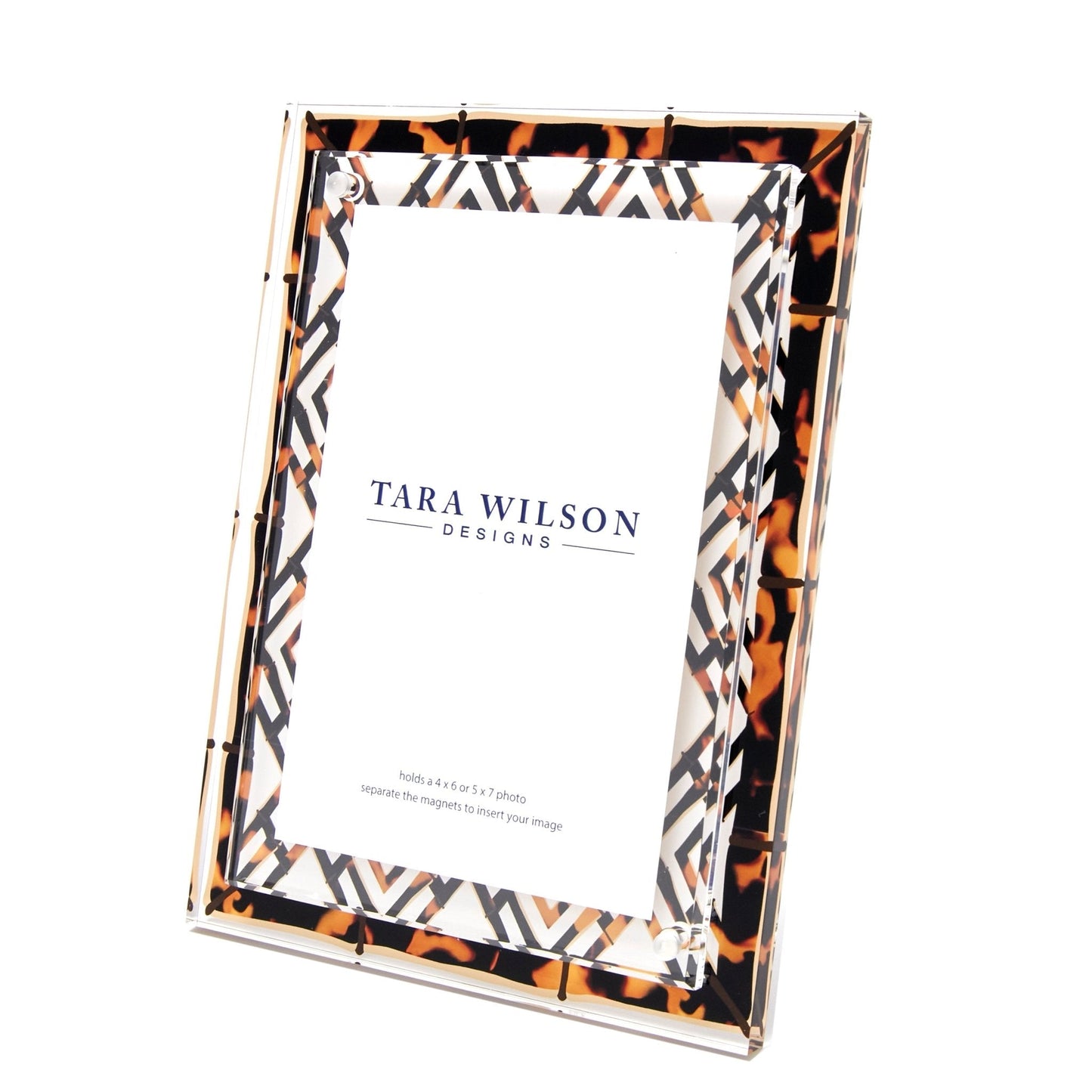 Tortoise Acrylic Bamboo Frame