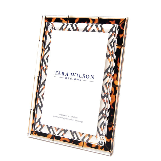 Tortoise Acrylic Bamboo Frame
