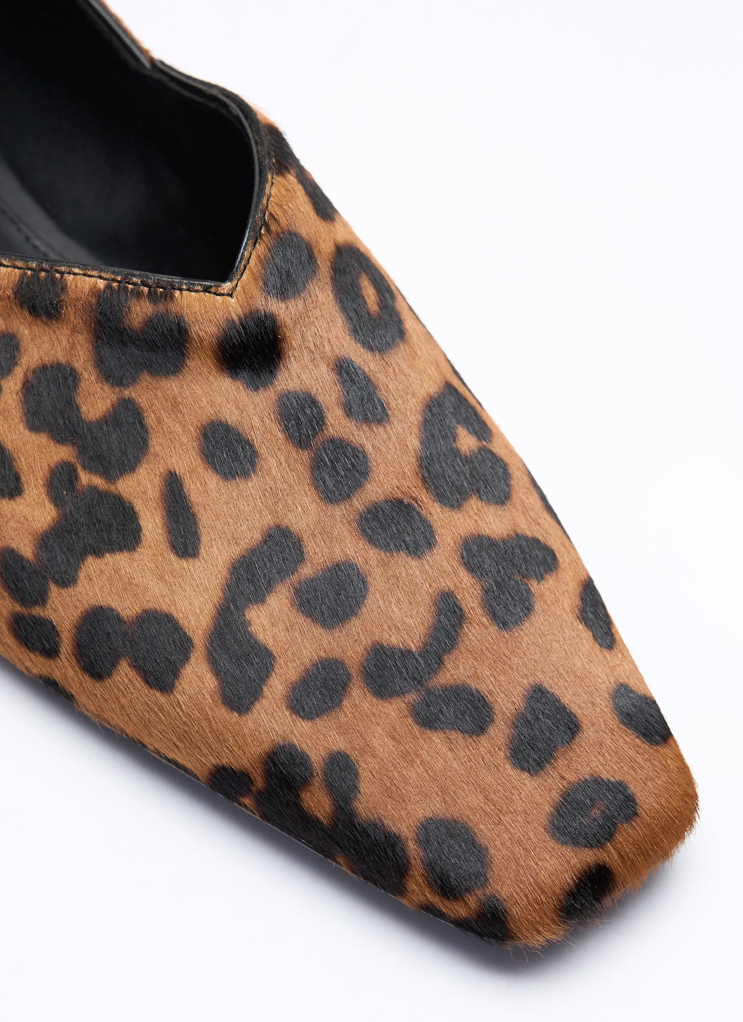 Toteme The Everyday Leopard Pony Hair Flats