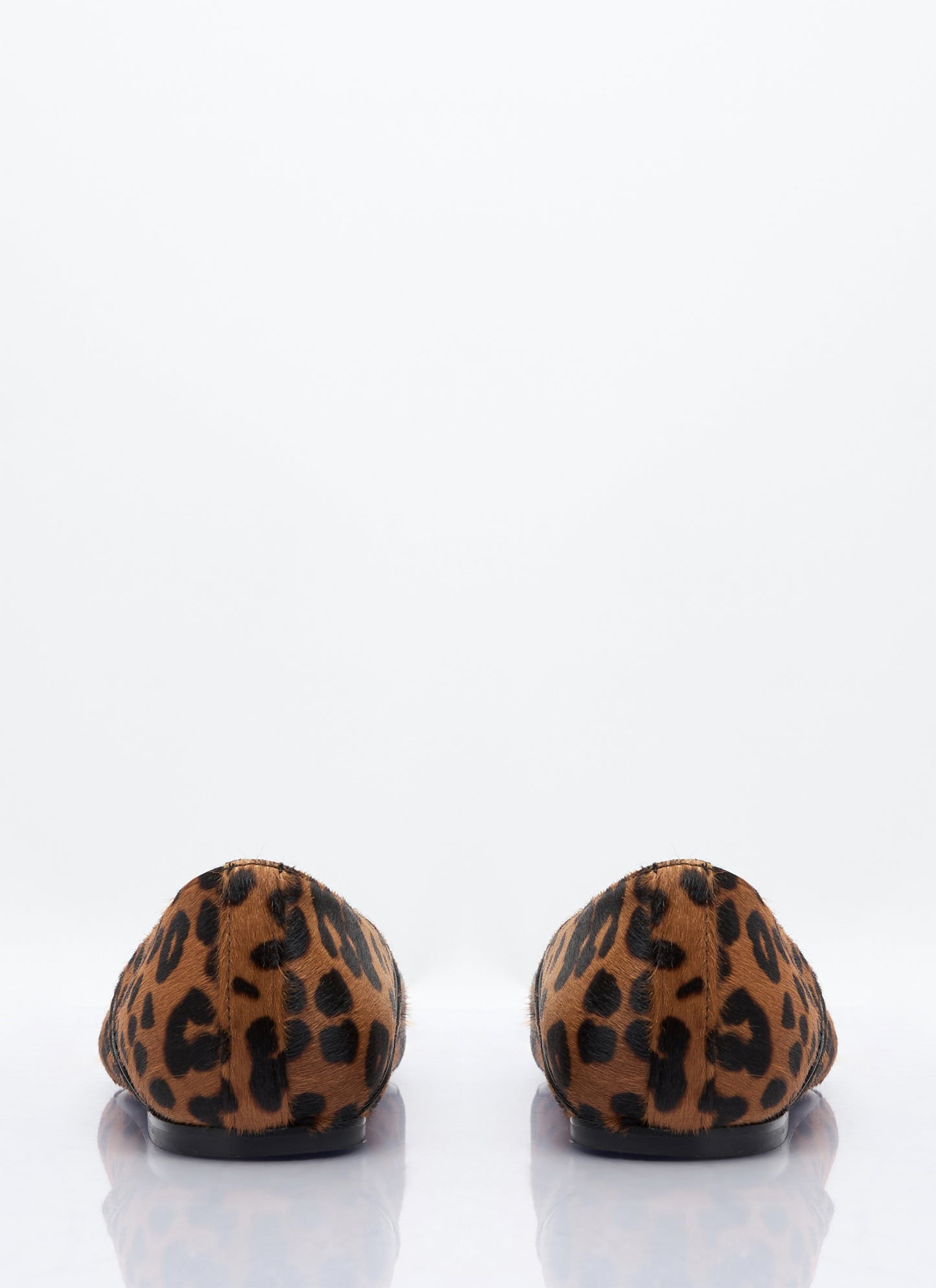 Toteme The Everyday Leopard Pony Hair Flats