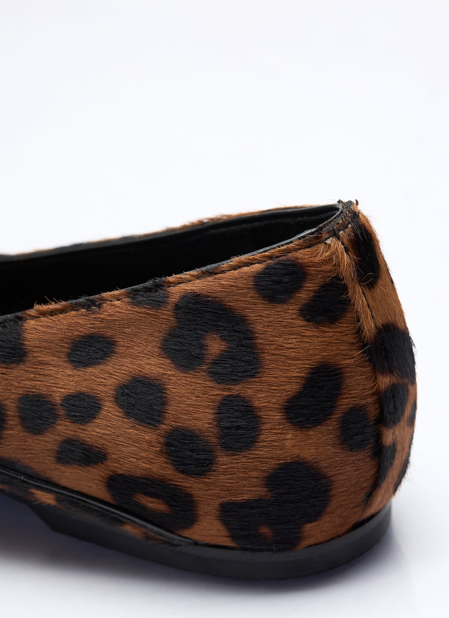 Toteme The Everyday Leopard Pony Hair Flats