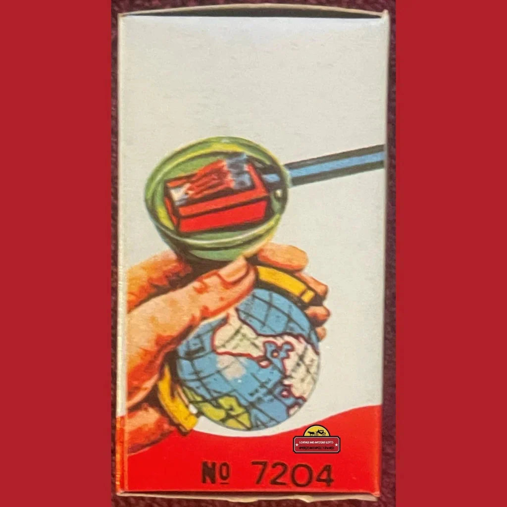 Unopened 1960s Globe Pencil Sharpener Reveals Nostalgic Treasure