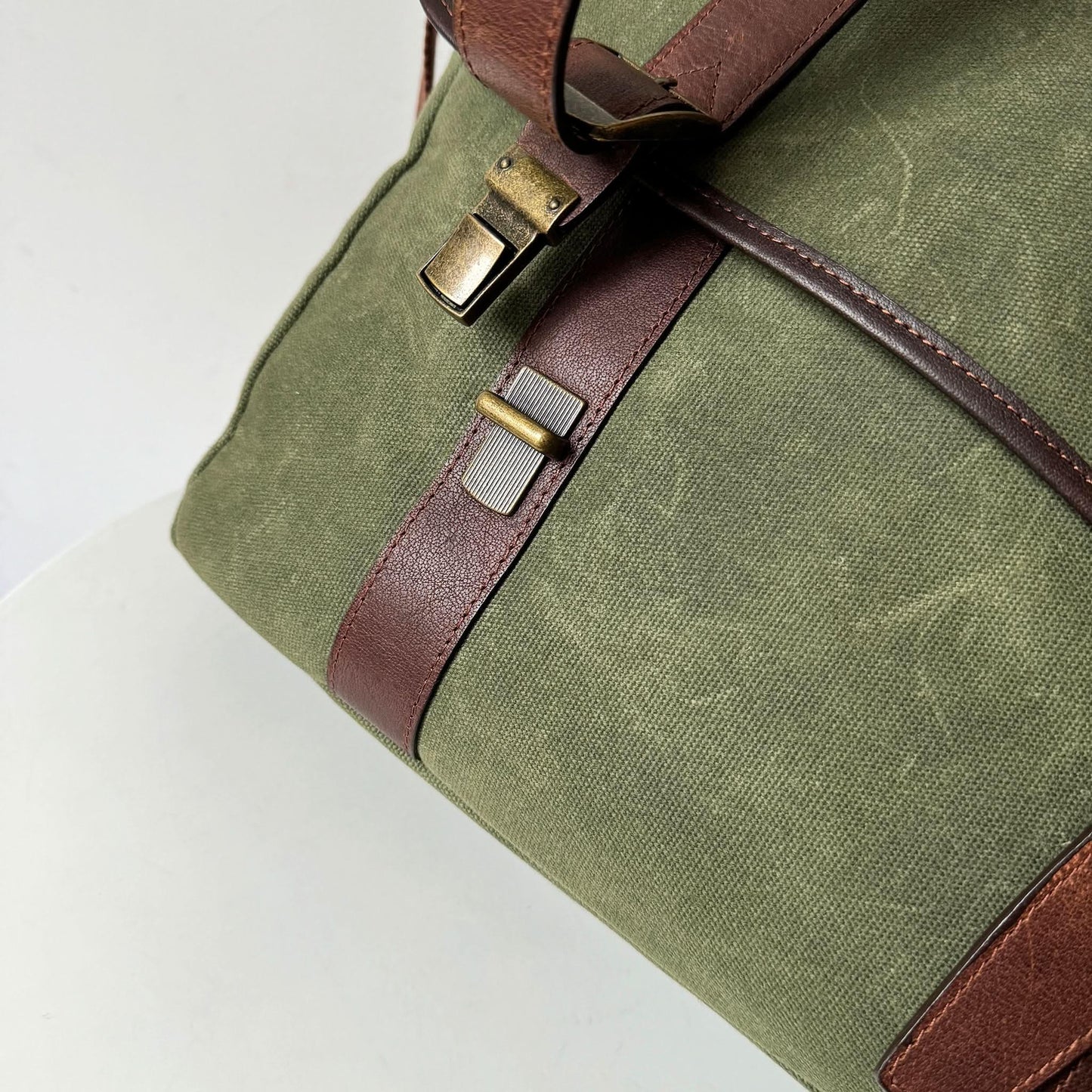 Maxwell Waxed Canvas Messenger Bag - 16” Laptop - Classic