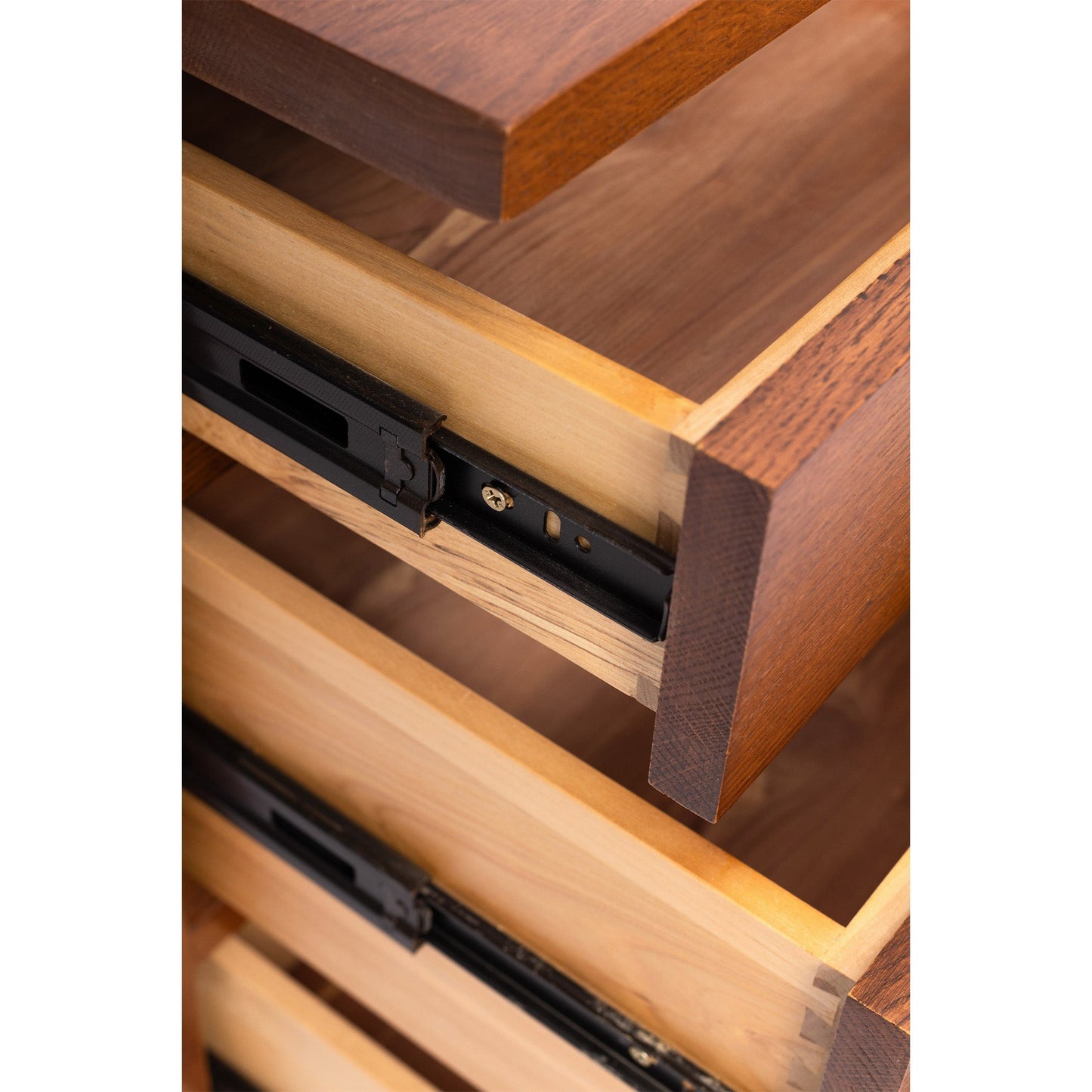 Crofter Oak 3-Drawer Writing Table – Michael Cherry
