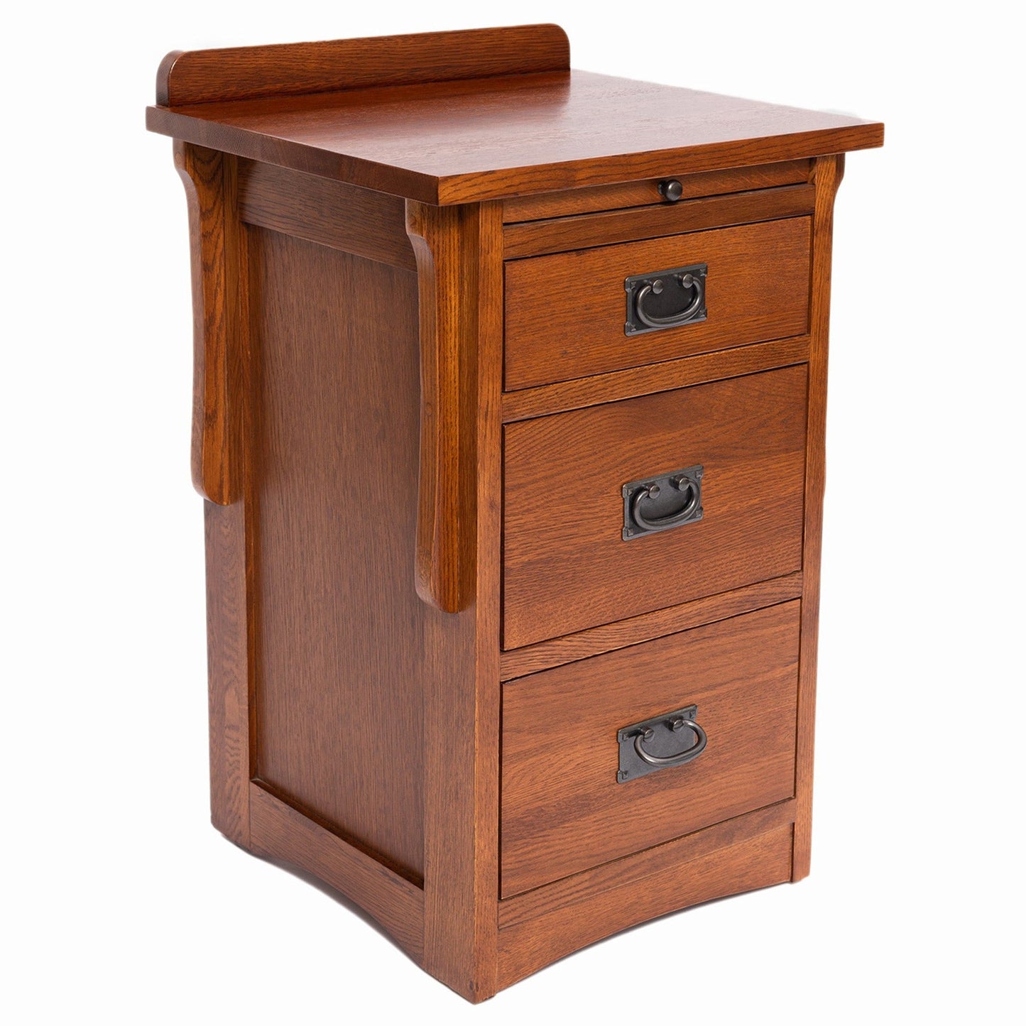 Crofter Oak 3-Drawer Writing Table – Michael Cherry