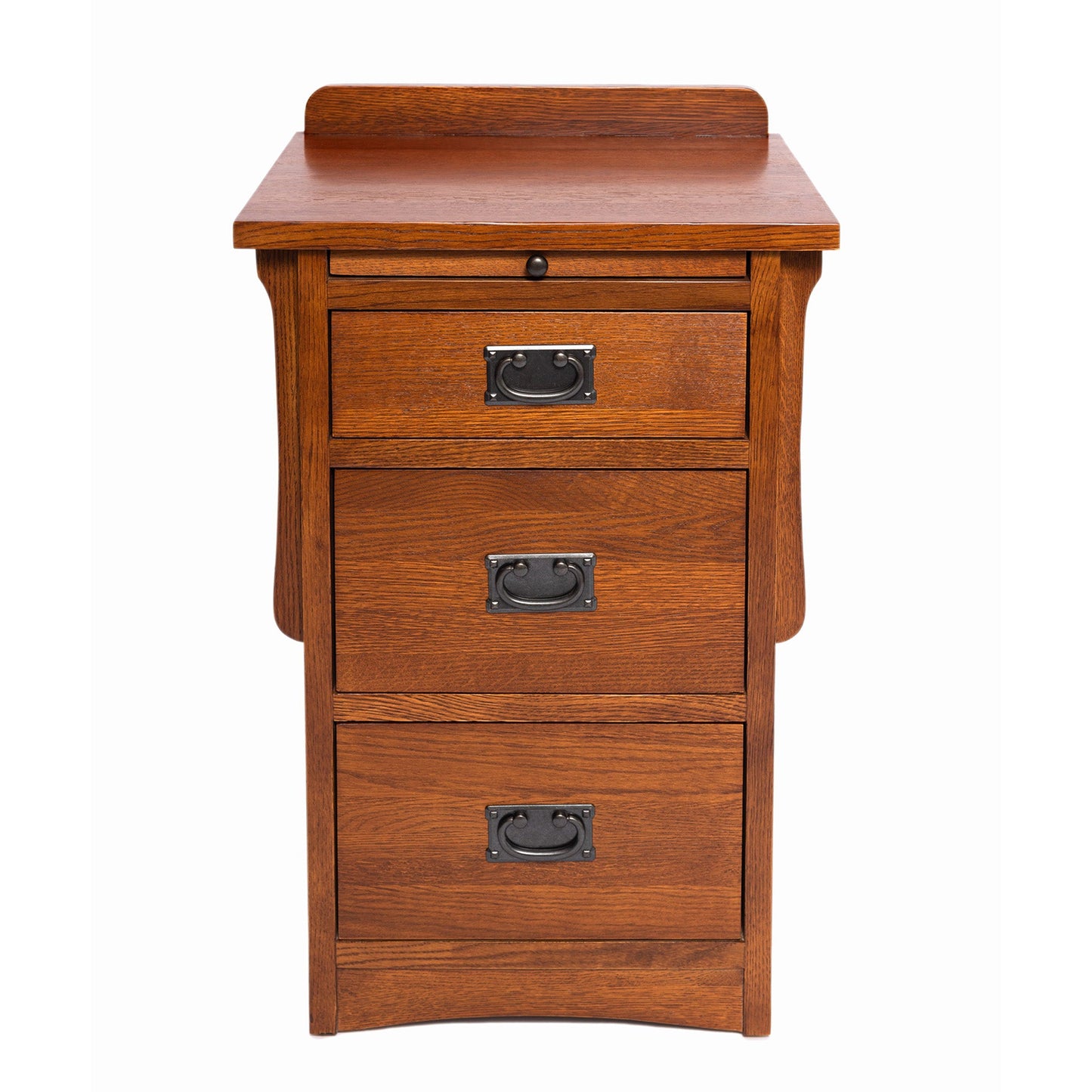 Crofter Oak 3-Drawer Writing Table – Michael Cherry