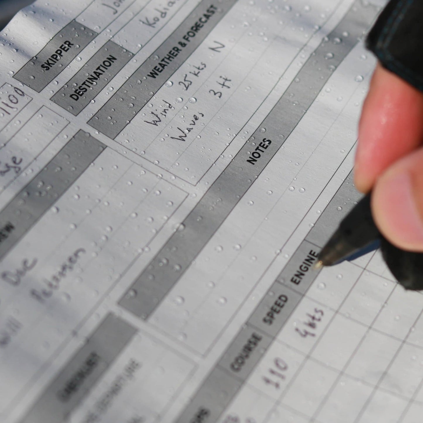 All-Weather Sailing Logbook
