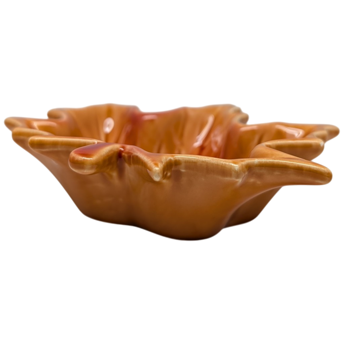 Harvest Maple Leaf Ceramic Accent Dish